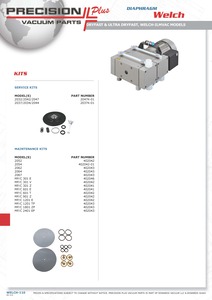 Wartungssatz - Welch MP/MPC 301 Z & MP/MPC 601 E