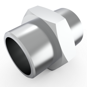 Hex Nipple R 1 - 1/4"