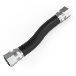 Hose: Metal 1" F-M L310mm